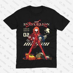 copy_copy_Футболка з принтом з аніме Євангеліон Evangelion 0814 фото