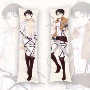 Подушка дакімакура Attack on Titan (150х50см) - двостороння D1061.jpg фото