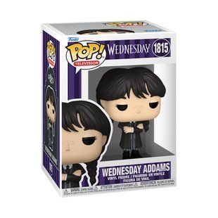 Ігрова фігурка Funko POP! серії Венздей - Венздей (чорне пальто) 86679 фото