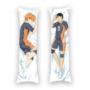 Подушка дакімакура Haikyuu (150х50см) - двостороння D1063.jpg фото