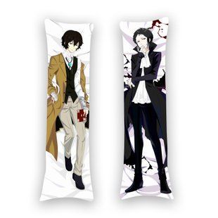 Подушка дакімакура Bungou Stray Dogs (150х50см) - двостороння D1118.jpg фото