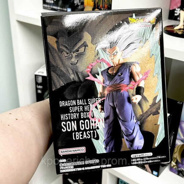 Фігурка Banpresto Dragon Ball Z Super:Super Hero HISTORY BOX VOL.8 - SON GOHAN (BEAST) 2212919110 фото Фігурка Banpresto Dragon Ball Z Super:Super Hero HISTORY BOX VOL.8 - SON GOHAN (BEAST) 2212919110 фото