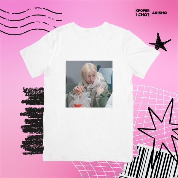 Футболка з K-POP принтом STRAY KIDS FELIX 07813 фото