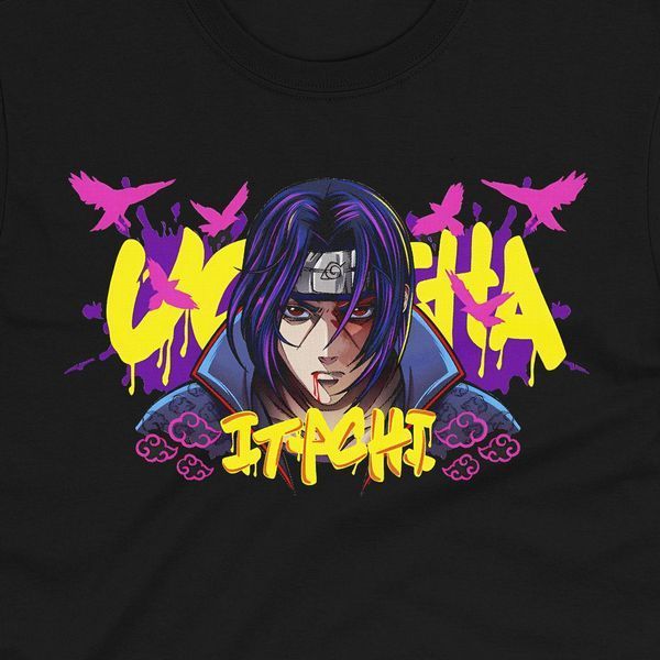 Футболка з принтом з аніме Наруто Naruto 0714 фото