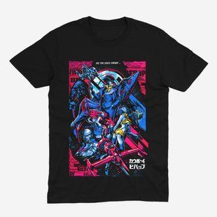 Футболка з принтом з аніме Ковбой Бібоп Cowboy Bebop 0816 фото