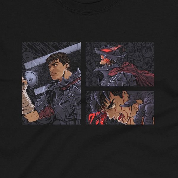 Футболка з принтом з аніме Берсерк Berserk 0918 фото