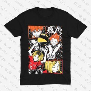 Футболка з принтом з аніме Волейбол Haikyuu 0753 фото