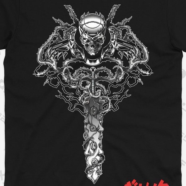Футболка з принтом з аніме Берсерк Berserk 0920 фото