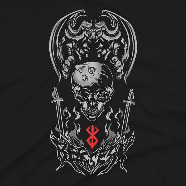Футболка з принтом з аніме Берсерк Berserk 0920 фото