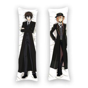 Подушка дакімакура Bungou Stray Dogs (150х50см) - двостороння D1068.jpg фото