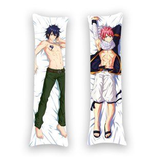 Подушка дакімакура Fairy Tail (150х50см) - двостороння D1383.jpg фото