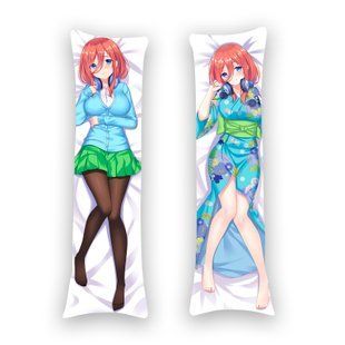 Подушка дакімакура 5-toubun no Hanayome (150х50см) - двостороння D1128.jpg фото