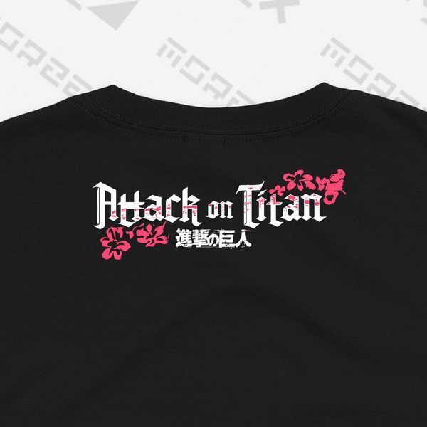 Футболка з принтом з аніме Атака титанів Attack on Titan 0924 фото