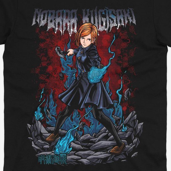 Футболка з принтом з аніме Магічна Битва Jujutsu Kaisen 0604 фото