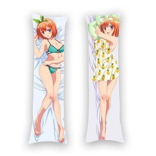 Подушка дакімакура 5-toubun no Hanayome (150х50см) - двостороння D1129.jpg фото
