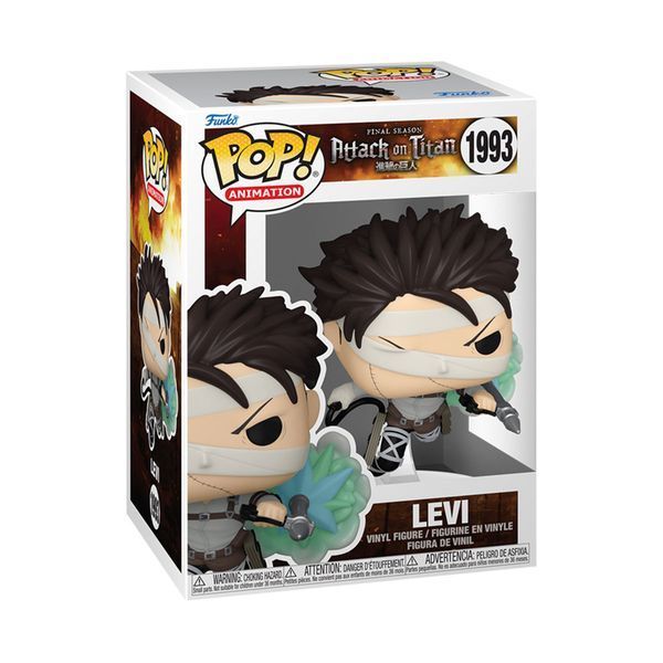 Ігрова фігурка Funko POP! серії Атака титанів - Леві 80373 фото Ігрова фігурка Funko POP! серії Атака титанів - Леві 80373 фото