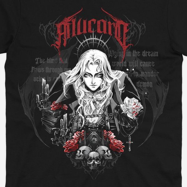 Футболка з принтом з аніме Castlevania 0684654 фото