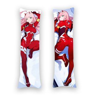 Подушка дакімакура Darling in the FranXX (150х50см) - двостороння D1536.jpg фото
