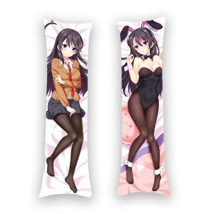 Подушка дакімакура Seishun Buta Yarou wa Bunny Girl Senpai no Yume (150х50см) - двостороння D1240.jpg фото