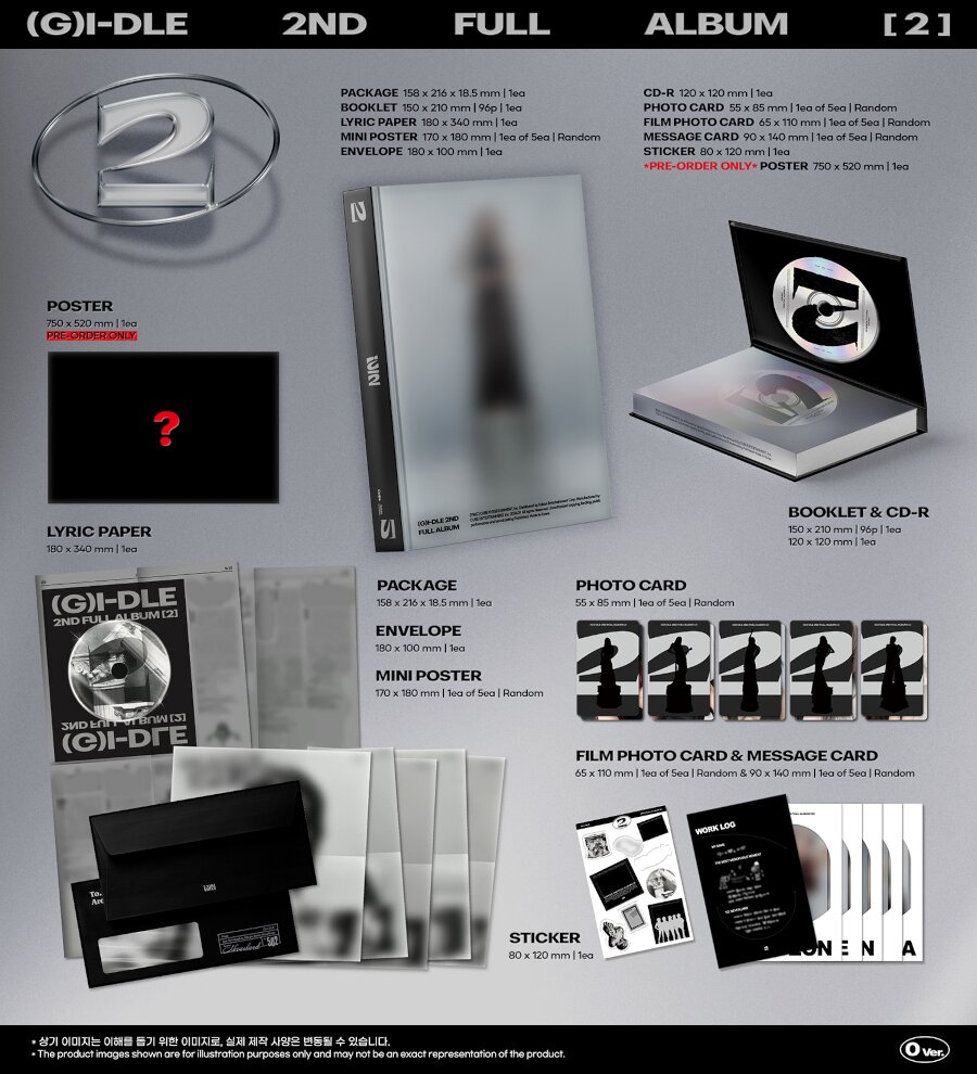 (여자)아이들 - 2집/2(CD) [커버랜덤]